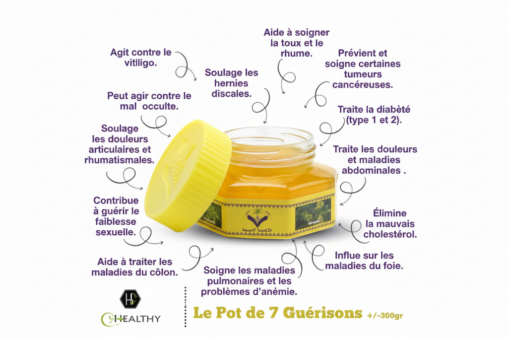 Le Pot des 7 Guérisons : Un Concentré de Bienfaits Naturels