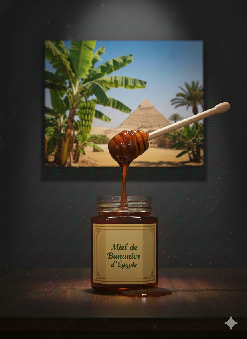 🍯Miel de bananier d'Égypte🇪🇬