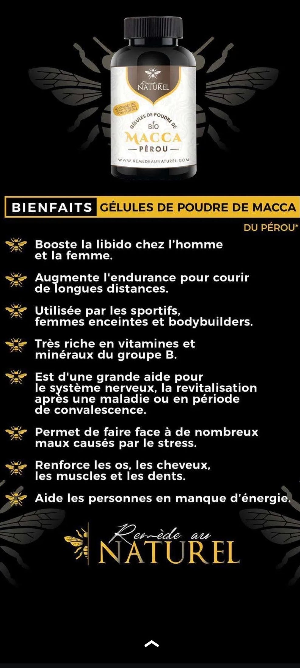 💊Gélules de Macca